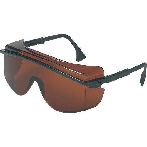 Uvex&reg; Astrospec OTG&reg; 3001 Safety Glasses, Grey/Smoke Lens, Anti-Scratch, ANSI Z87+/Meets/Exceeds CSA Z94.3 Stor-it Systems