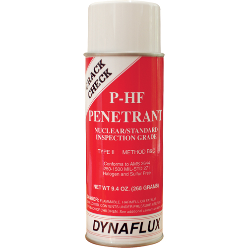 NDT Spray - Visible Dye Penetrant System, Aerosol Can Stor-it Systems