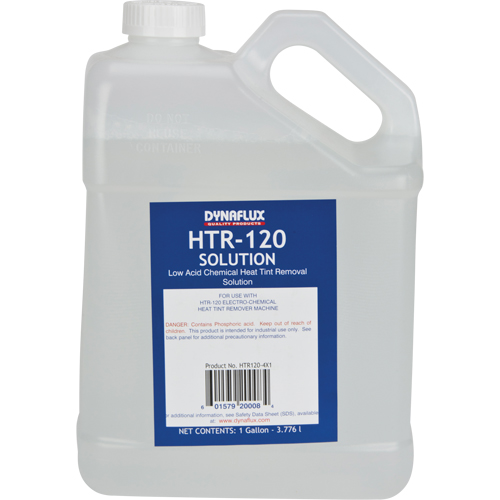 HTR-121 Mild Solution for Heat Tint Removal System Machine, Jug Stor-it Systems