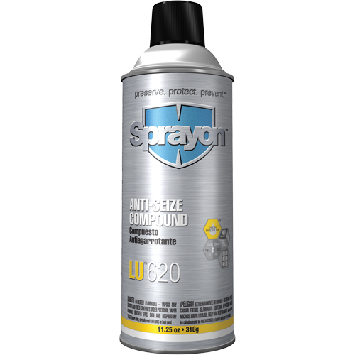 LU620 Anti-Seize Compound, 454 g, Aerosol Can, 2200°F (1204°C) Max. Temp Stor-it Systems