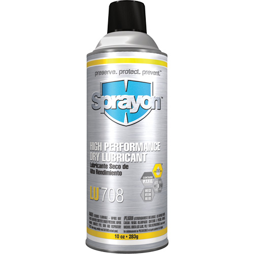 LU708 High Performance Dry Lubricant, Aerosol Can Stor-it Systems