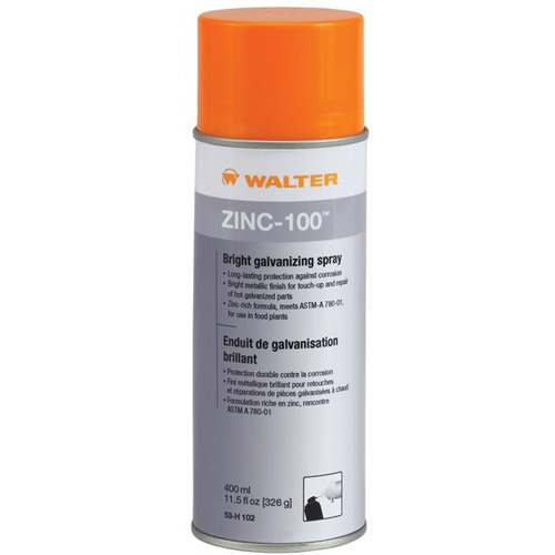 Vaporisateur galvanisant brillant ZINC-100, Canette a&eacute;rosol Stor-it Systems