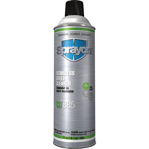 CD885 Stainless Steel Cleaner, 20 oz., Aerosol Can Stor-it Systems