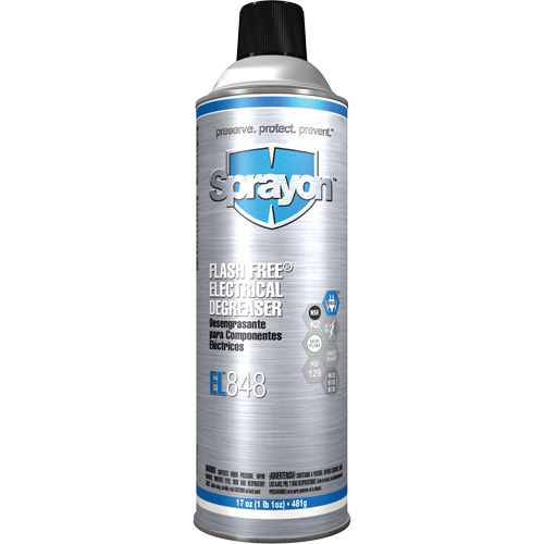 EL848 Flash Free&reg; Electrical Degreaser, Aerosol Can Stor-it Systems
