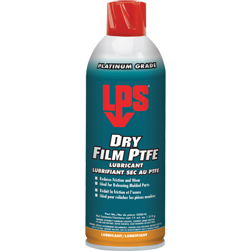 Dry Film PTFE Lubricant, Aerosol Can, 16 oz. Stor-it Systems
