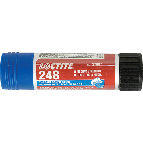 Quickstix Threadlocker 248 , Blue, Medium, 19 g, Stick Stor-it Systems