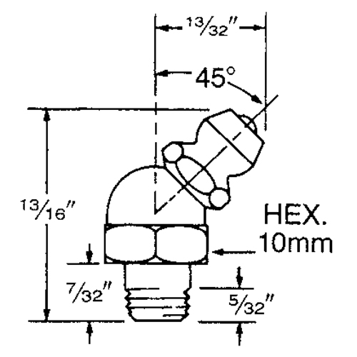 Fitting, 6 mm Thread Stor-it Systems