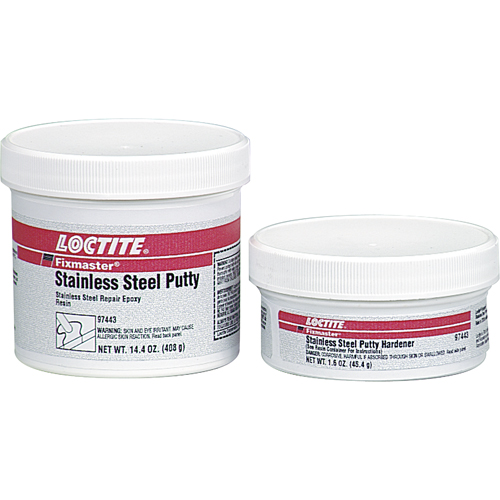 Fixmaster Stainless Steel Putty, 680 g., Kit, Grey Stor-it Systems