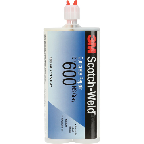 Produit de r&eacute;paration du b&eacute;ton Scotch-Weld, Tube, Gris Stor-it Systems