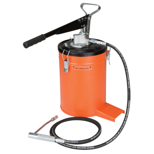 Bucket Greaser, Steel Stor-it Systems