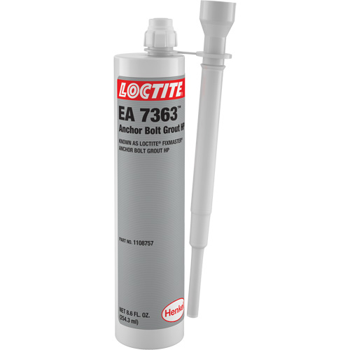EA 7363 Fixmaster&reg; Anchor Bolt Grout HP, Cartridge Stor-it Systems