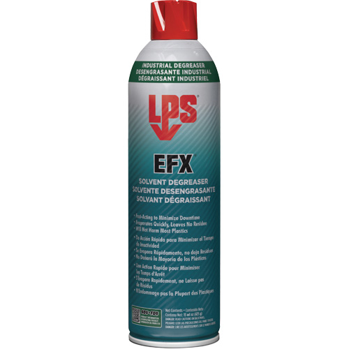 Solvant/d&eacute;graissant EFX, Canette a&eacute;rosol Stor-it Systems