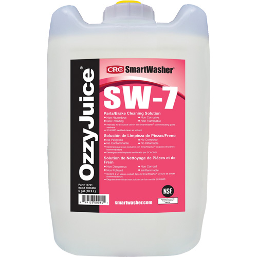 SmartWasher&reg; OzzyJuice&reg; Cleaning Solution, Jug Stor-it Systems