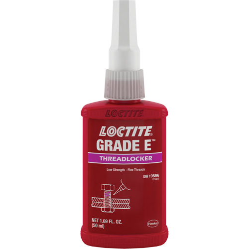 Threadlocker 080 Grade E, Purple, Low, 50 ml, Bottle Stor-it Systems