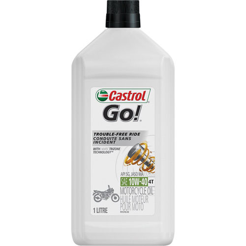 GRANDPRIX&reg; 4 STROKE 10W40 Motorcycle Oil, 1 L, Bottle Stor-it Systems