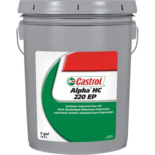 Alpha HC EP 220 Synthetic Industrial Gear Oil, 18.93 L Stor-it Systems