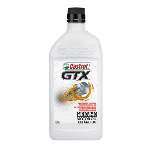 Huile &agrave; moteur 10W40 GTX, 1 L, Bouteille Stor-it Systems