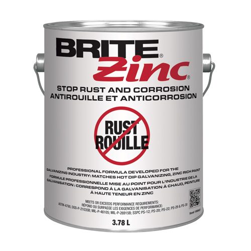 Inhibiteur de corrosion BRITE Zinc, Gallon Stor-it Systems
