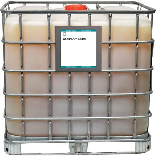 Huile pour le travail des m&eacute;taux semi-synth&eacute;tique pour gros travaux CoolPAK, R&eacute;servoir GRV Stor-it Systems