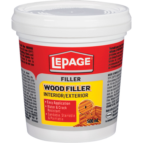 Interior and Exterior Wood Filler, 500 ml Stor-it Systems