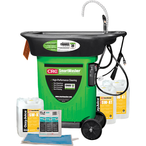Trousse pour bassin de nettoyage de pi&egrave;ces mobiles SmartWasher SW-X123 Stor-it Systems
