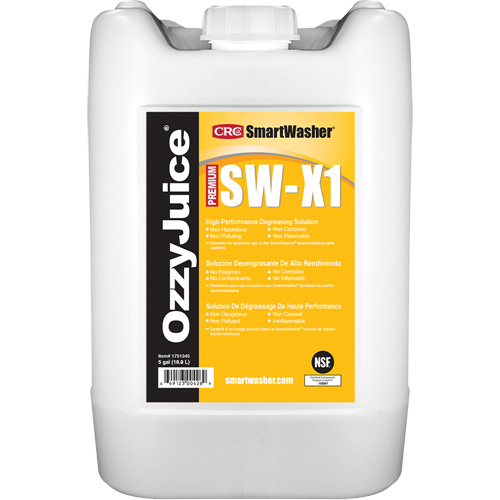Solution de d&eacute;graissage SmartWasher OzzyJuice SW-X1 HP, Cruche Stor-it Systems