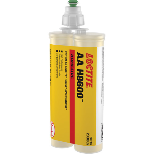 Speedbonder H8600, r&eacute;sine (A), Deux composants, Cartouche, 400 ml, Bleu Stor-it Systems