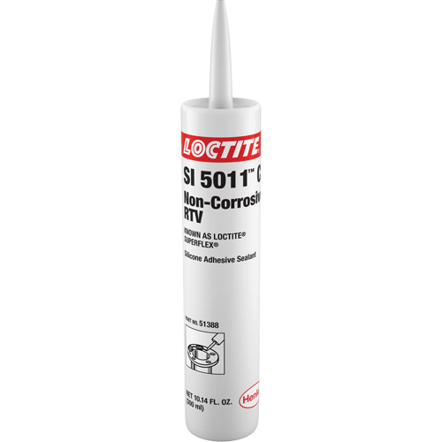 Silicone non corrosive &agrave; vulcanisation &agrave; la temp&eacute;rature de la pi&egrave;ce Superflex SI 5011CL, Cartouche, Transparent Stor-it Systems