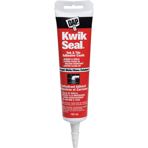 Produit d'&eacute;tanch&eacute;it&eacute; adh&eacute;sif pour cuisines et salles de bain Kwik Seal Stor-it Systems