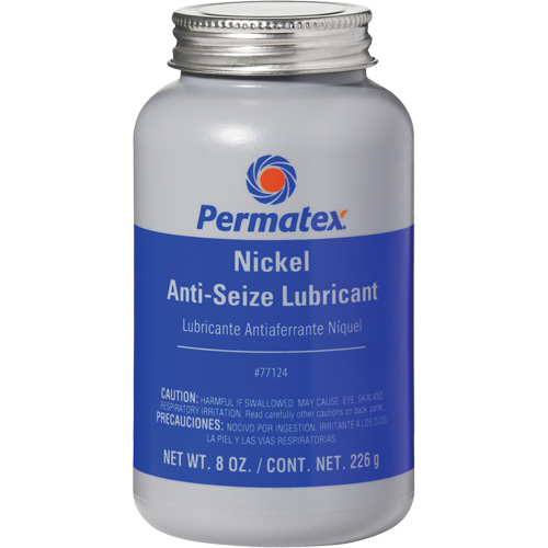 Nickel Anti-Seize Lubricant, Brush Top Can, 2400°F (1316°C) Max. Temp. Stor-it Systems