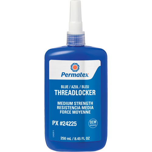 Threadlocker, Blue, Medium, 250 ml, Bottle Stor-it Systems