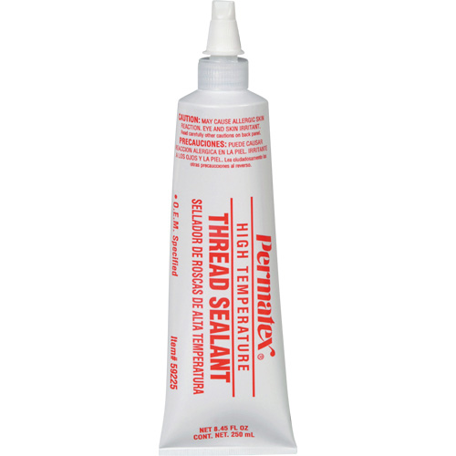 Scellant pour filetage haute temp&eacute;rature, Tube, 250 ml, -54° C - 204° C/-65° F - 400° F Stor-it Systems