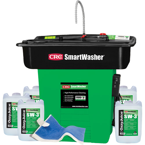 Trousse de bassin de nettoyage de pi&egrave;ces Supersink SmartWasher SW-328 Stor-it Systems