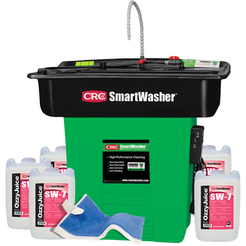 Trousse de bassin de nettoyage de pi&egrave;ces Supersink SmartWasher SW-728 Stor-it Systems