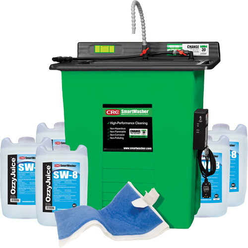 Trousse de bassin de nettoyage de pi&egrave;ces Signature SmartWasher SW-825 Stor-it Systems