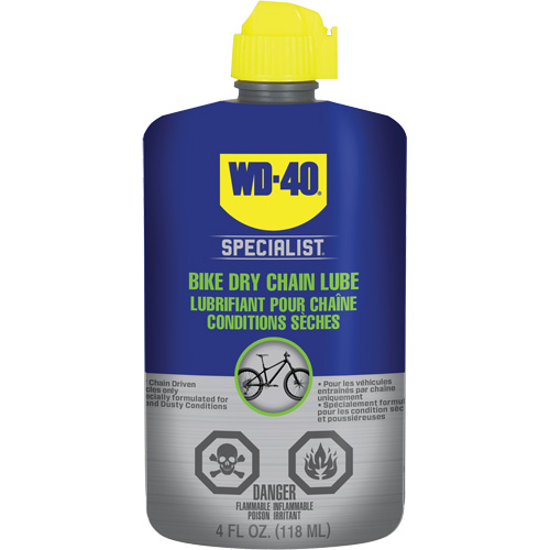 Lubrifiant sec pour chaîne de v&eacute;lo, Bouteille Stor-it Systems
