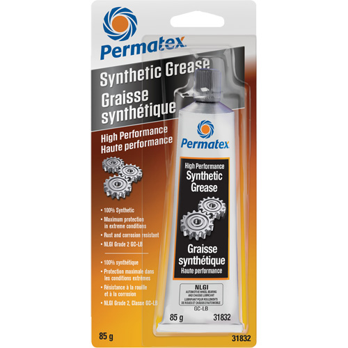 Permatex&reg; Multi-Purpose Synthetic Grease, 85 g, Tube Stor-it Systems