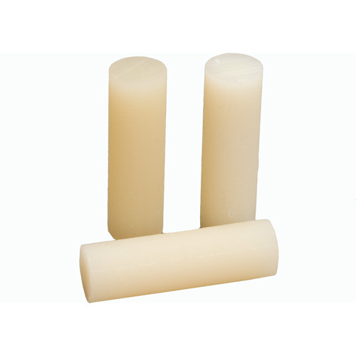 Adh&eacute;sif thermofusible Scotch-Weld, 5/8" dia x 2" lo, Blanc cass&eacute; Stor-it Systems