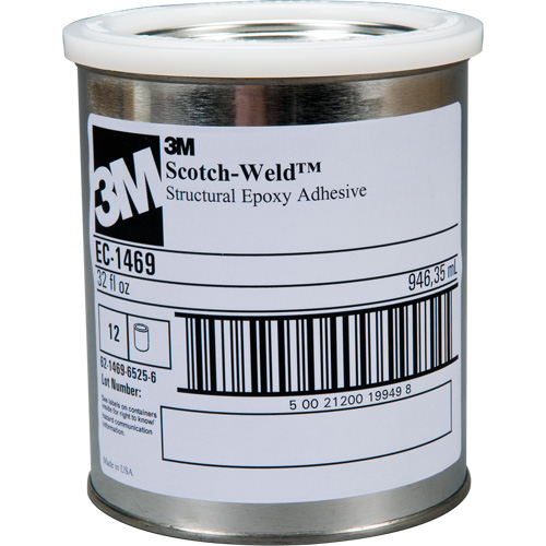 Scotch-Weld Adhesive, 0.94 L, Pail, One-Part, Off-White Stor-it Systems