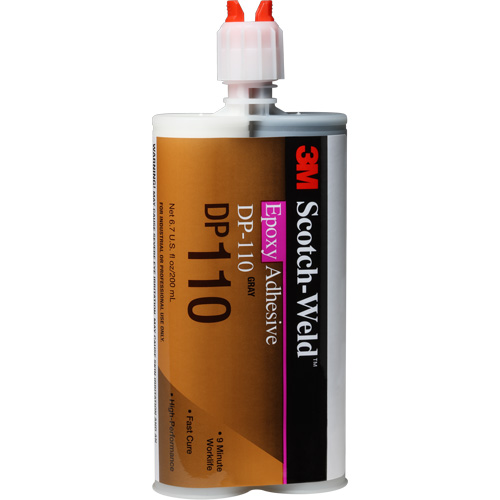 Scotch-Weld Adhesive, 200 ml, Cartridge, Two-Part, Grey Stor-it Systems