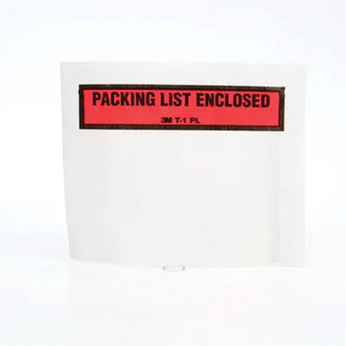 Packing List Envelope, 5-1/2" L x 4-1/2" W, Endloading Style Stor-it Systems