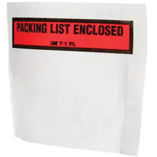 Packing List Envelope, 5-1/2" L x 4-1/2" W, Endloading Style Stor-it Systems