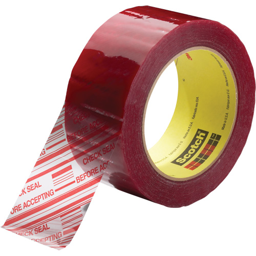 Scotch&reg; Security Message Box Sealing Tape 3779, Acrylic Adhesive, 1.8 mils, 48 mm (2") x 100 m (328') Stor-it Systems