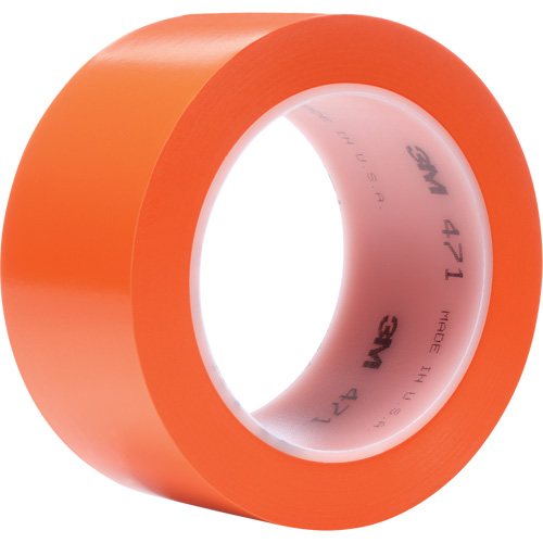 Ruban en vinyle 471, 50,8 mm (2") la x 32,9 m (108') lo, 5,2 mils, Orange Stor-it Systems