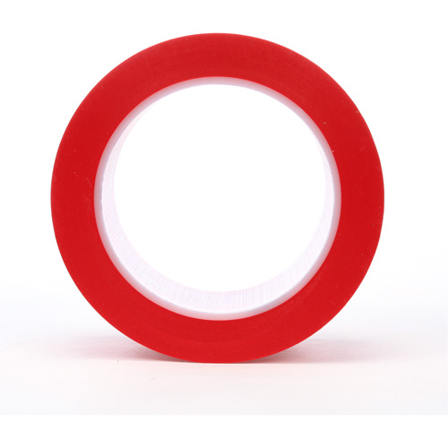 Ruban en vinyle 471, 50,8 mm (2") la x 32,9 m (108') lo, 5,2 mils, Rouge Stor-it Systems