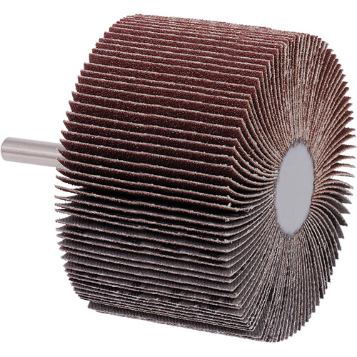 Meule &agrave; lamelles mont&eacute;e, Grain A80, 3" x 2" x 1/4" Stor-it Systems