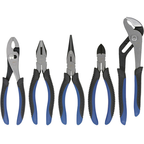 JIPS-5SHD Super Heavy-Duty Industrial Pliers Set, 5 Pieces Stor-it Systems