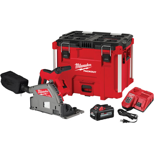 M18 Fuel Plunge Track Saw Kit, 6-1/2", 18 V Stor-it Systems