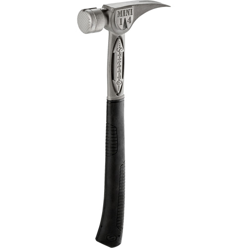 Mini marteau en titane meul&eacute;/courb&eacute; Tibone, 14 oz, Prise en Coussin&eacute;e Stor-it Systems
