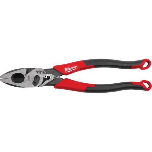 Pince &agrave; poign&eacute;es confort pour monteurs de lignes avec pince &agrave; sertir et coupe-boulons Stor-it Systems